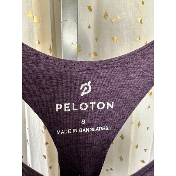 Peloton Cadent Signature Logo Moisture Wicking Racerback Cutouts Sports Bra S - Picture 4 of 4